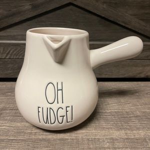 Rae Dunn OH FUDGE Cocoa Pot 🇺🇸